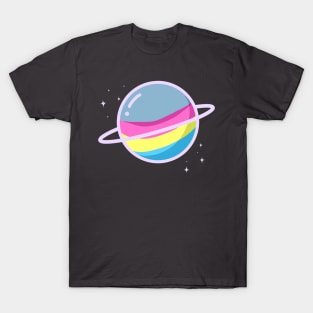 glass pride planets - pan T-Shirt